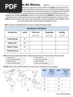 UK Air Masses Overview and Descriptions | PDF | Atmospheric Sciences ...