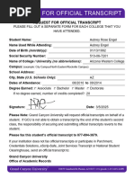 EPCC Transcript Request Form | PDF | Mail | Public Services