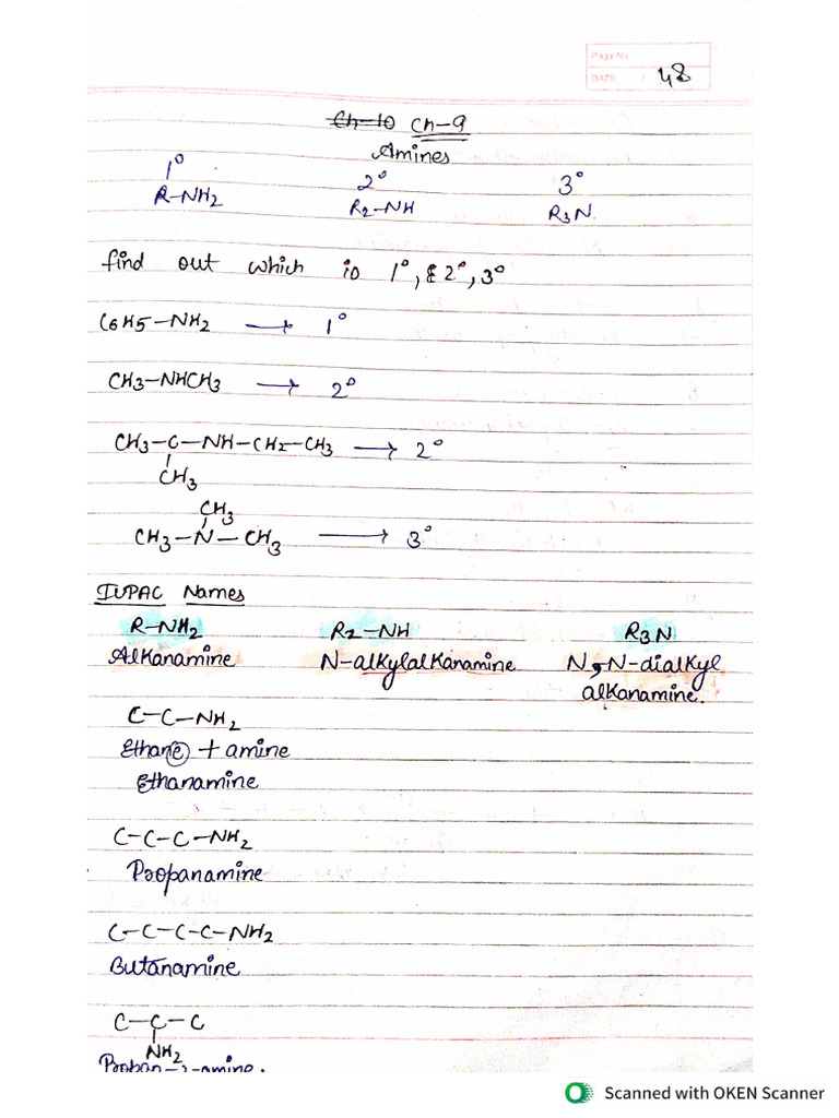 Amines 2 | PDF