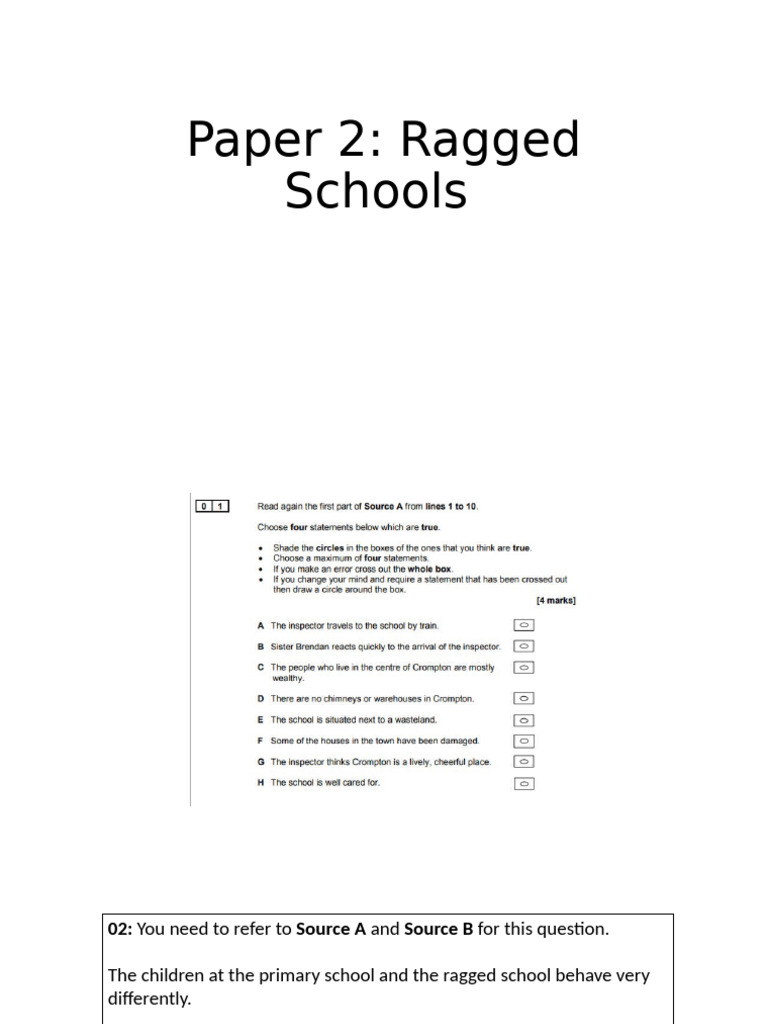 Paper 2 Ragged Schools | PDF