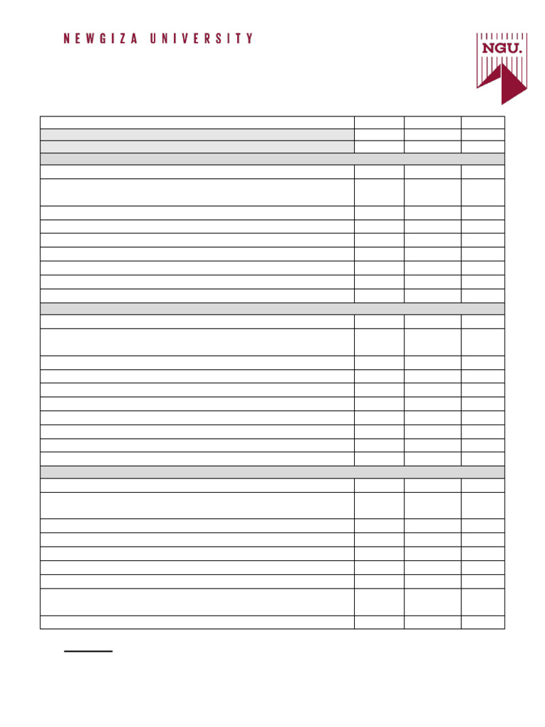 Portfolio Checklist For Year 3 and 4 2020-2021-Second Submission ...