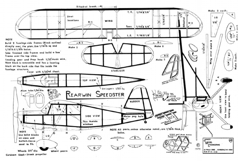 Rearwin Speedster Oz14626 | PDF
