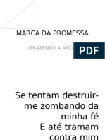 Marca Da Promessa, Presico de Ti, Oceano Do Espírito