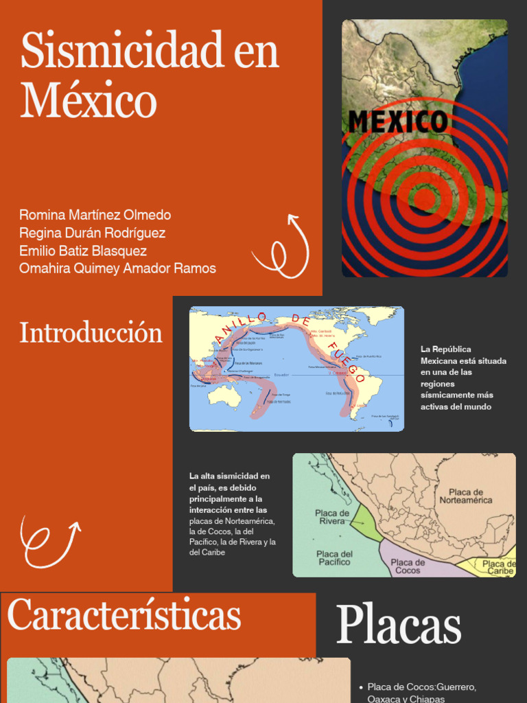 Sismicidad en México | PDF | Temblores | Ciencias de la Tierra