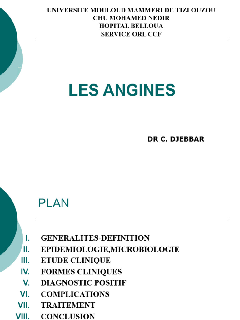 Angines : Types, Causes et Traitements | PDF | Immunologie | Maladies ...