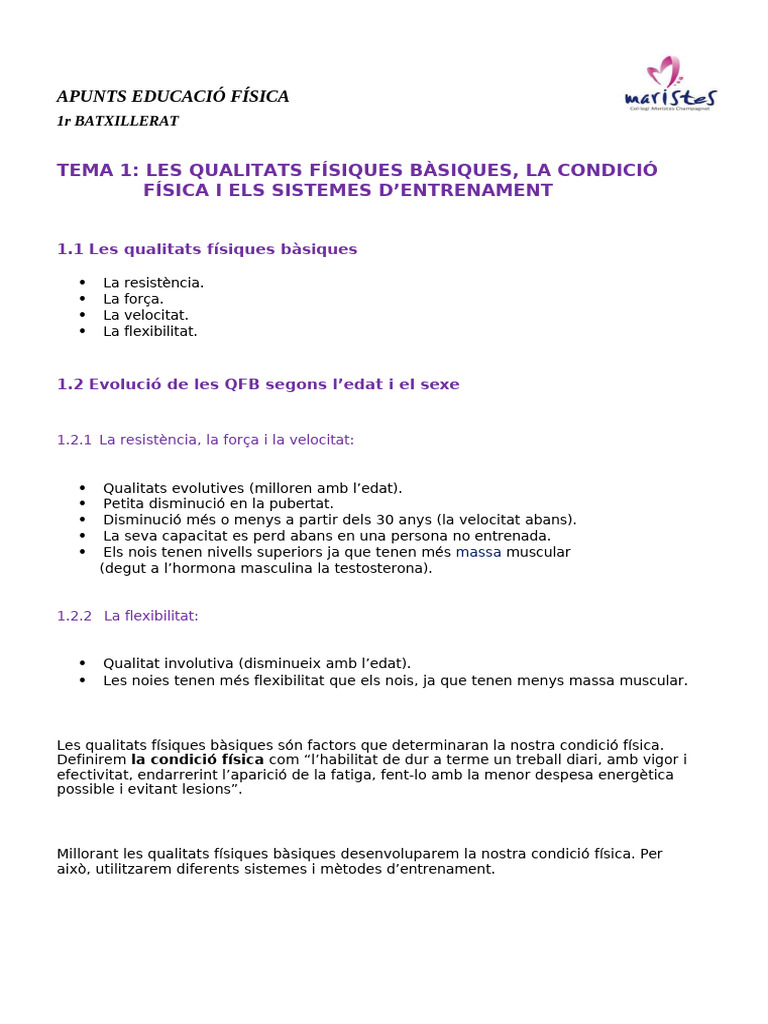 Apunts EF 1 BATX | PDF