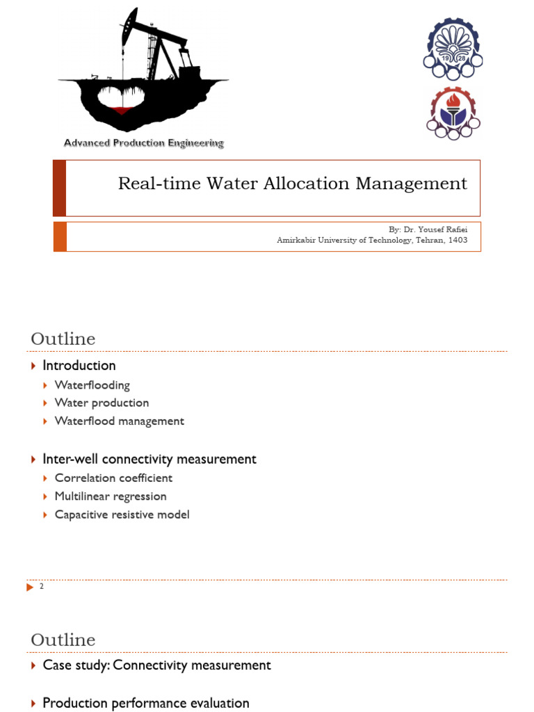 Real-time Water Allocation Strategies | PDF | Petroleum Reservoir ...