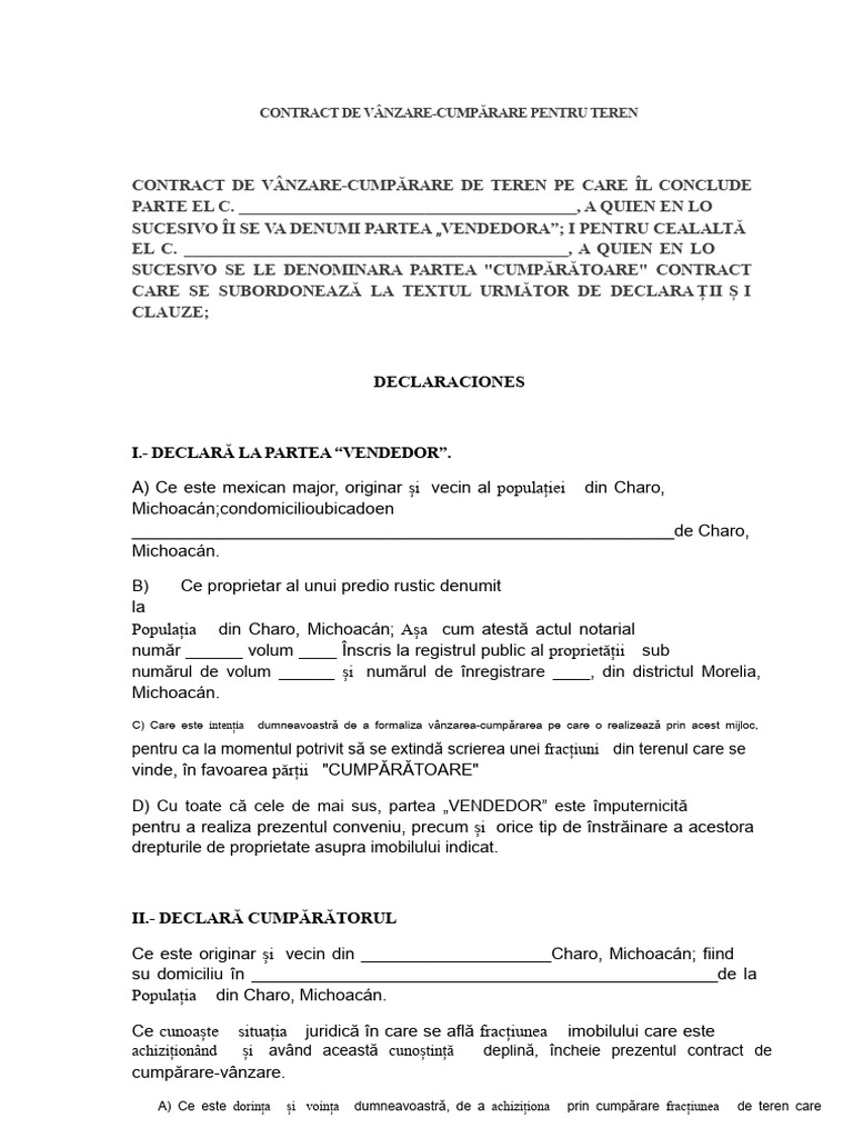 Contract | PDF