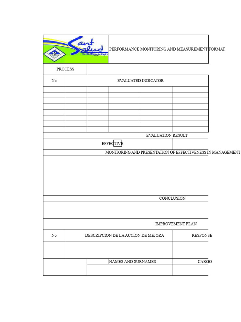 Performance Monitoring Format Guide | PDF