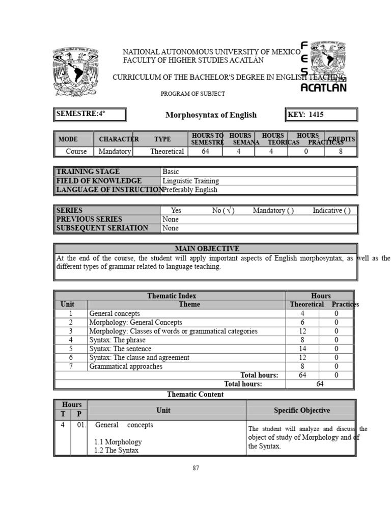 04 Morphosyntax of English | PDF | Morphology (Linguistics) | Phrase