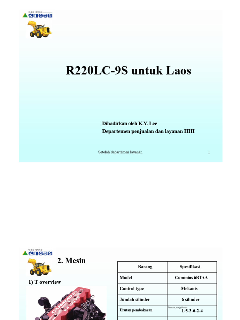 R220LC 9S | PDF