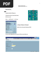 SAP Menu Bar and Toolbar Overview | PDF | Menu (Computing) | Icon ...