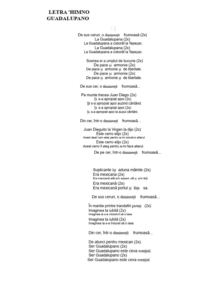 Versuri | PDF