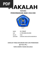 Download perkembangan Anak Usia Dini by Yoez Poetra SN94367221 doc pdf