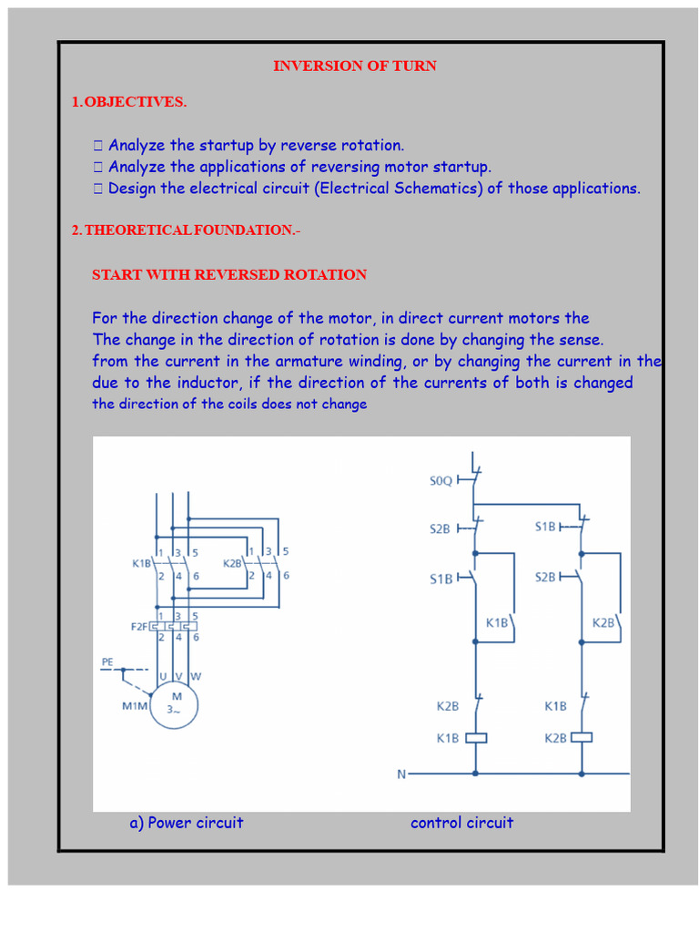 2019 Lab 2 - Inversion of Turn | PDF | Electric Motor | Electrical ...