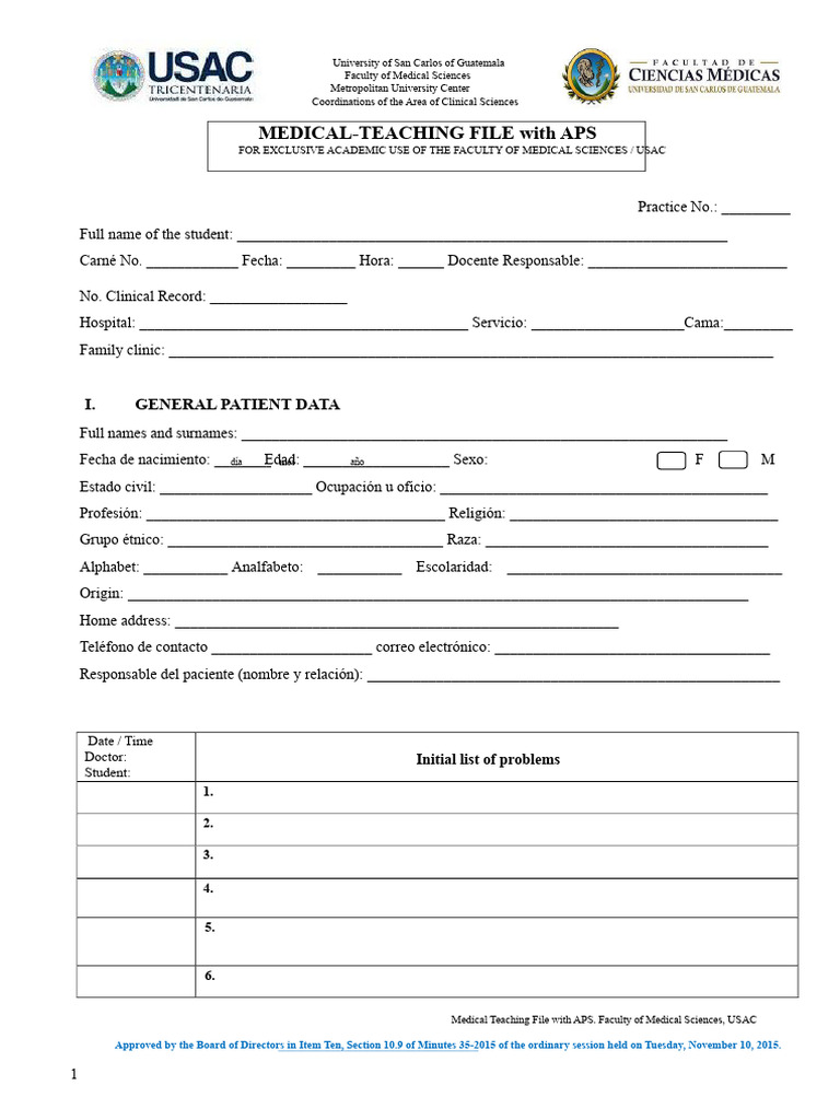 Medical Teaching File for USAC Students | PDF | Clinical Medicine ...
