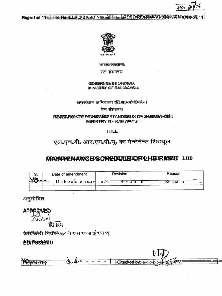 Horario Del Rdso Smi 0044 LHB Rmpu | PDF | Ingeniería mecánica | Bienes ...
