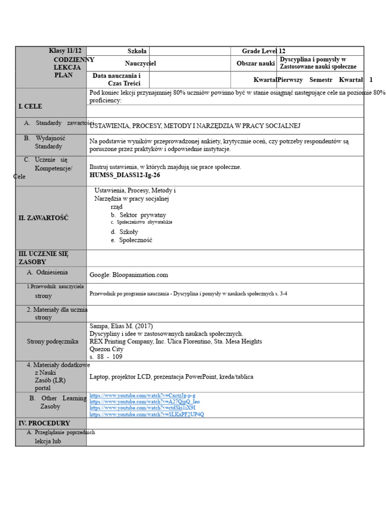 DLP Humss | PDF