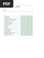 PQ-B Scoring and Exclusions Guide | PDF