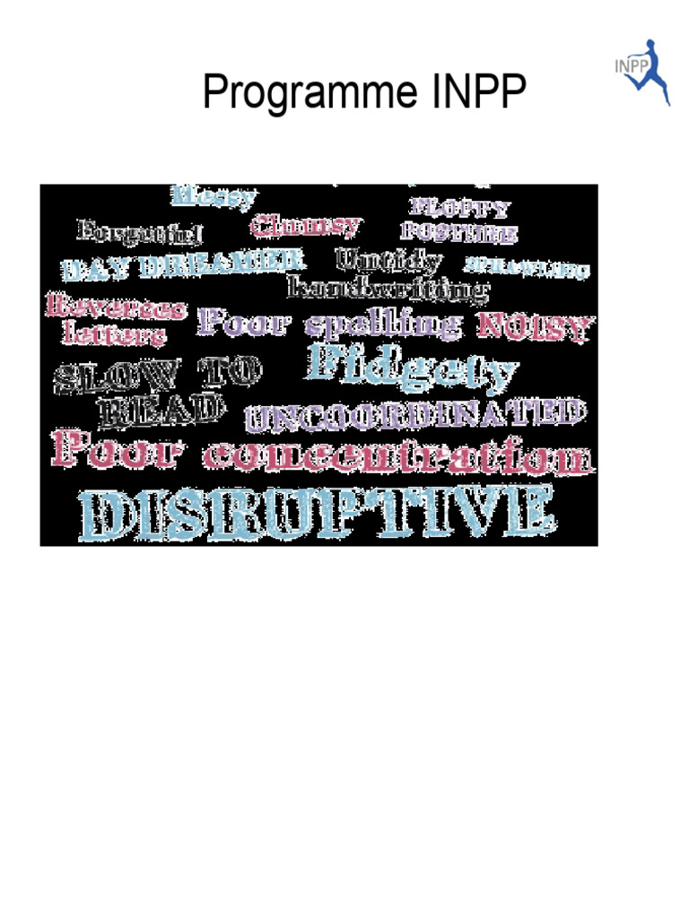Programme INPP : Traitement NDD Non Invasif | PDF | Trouble d ...