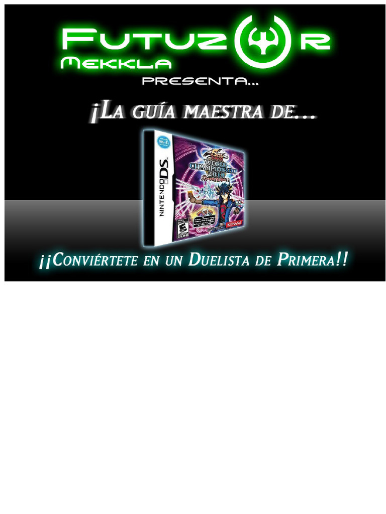 Yu-Gi-Oh! 5D's World Championship 2010 Guide | PDF