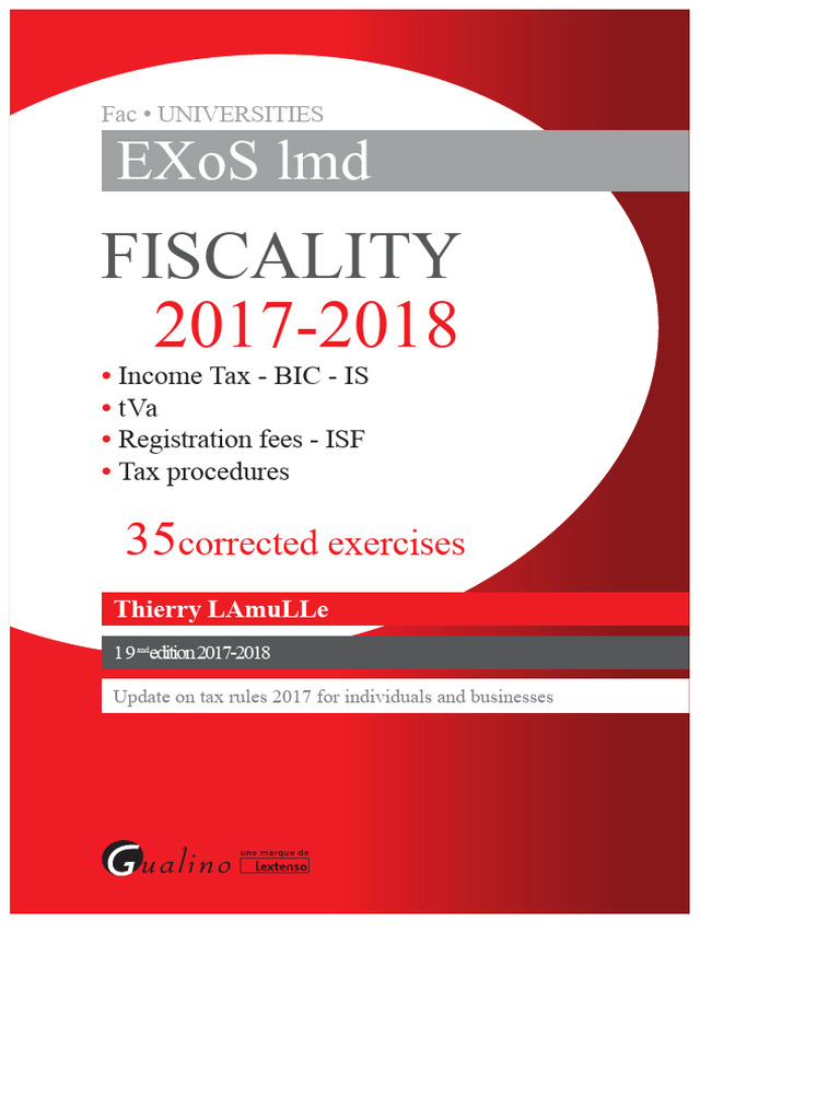 J3L3 (Corrected) - Tax Law (LMD Exercises) | PDF | Taxes | Income Tax