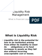 Liquidity Risk Management - Snapshot