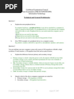 Information Technology Past Paper June 2006