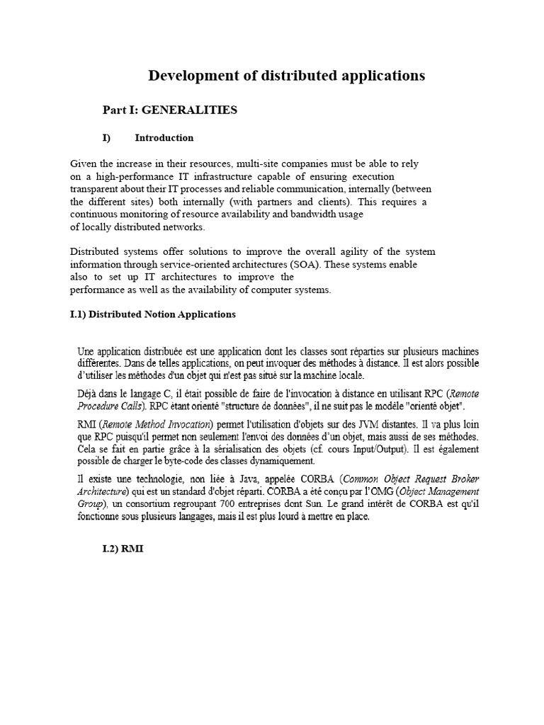 Understanding Distributed Applications | PDF | Client–Server Model ...