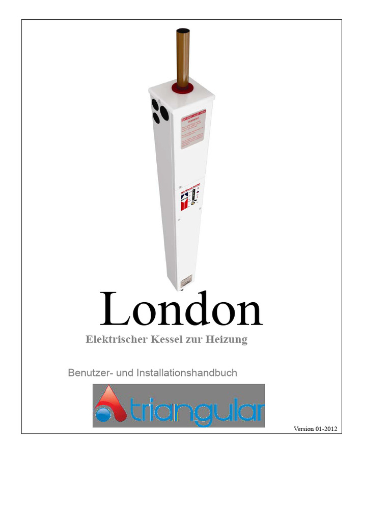 Handbuch Elektrische Kessel London | PDF