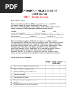 Parenting Styles Questionnaire (PSDQ) | PDF | Parenting | Questionnaire