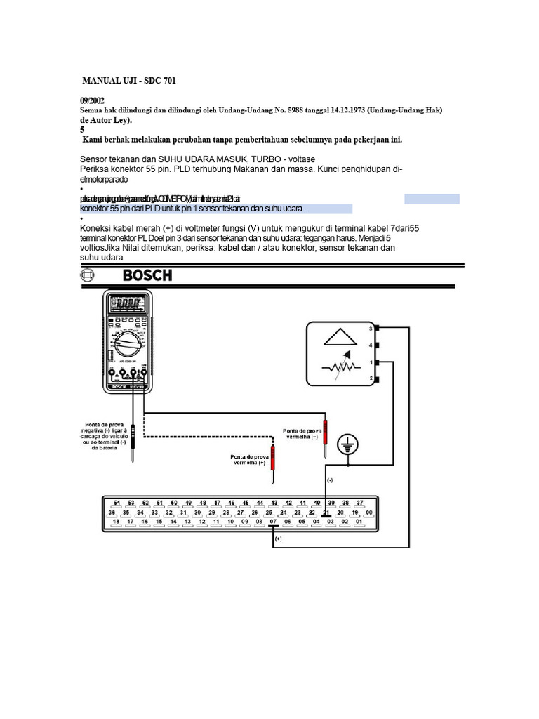 Ringkasan Uji Sensor Mercedes | PDF