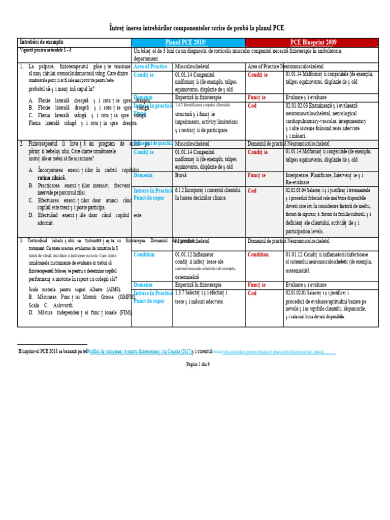 Pce Exemplu | PDF