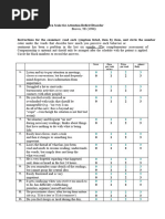 Brown Questionnaire for Adult ADHD Evaluation | PDF | Attention Deficit ...