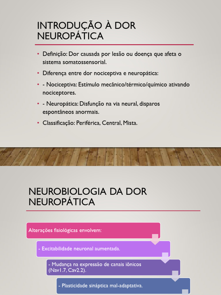 Entendendo a Dor Neuropática: Causas e Tratamentos | PDF | Dor | Opioide
