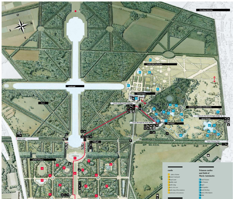 Layout Palace Of Versailles Floor Plan Nivafloorscom