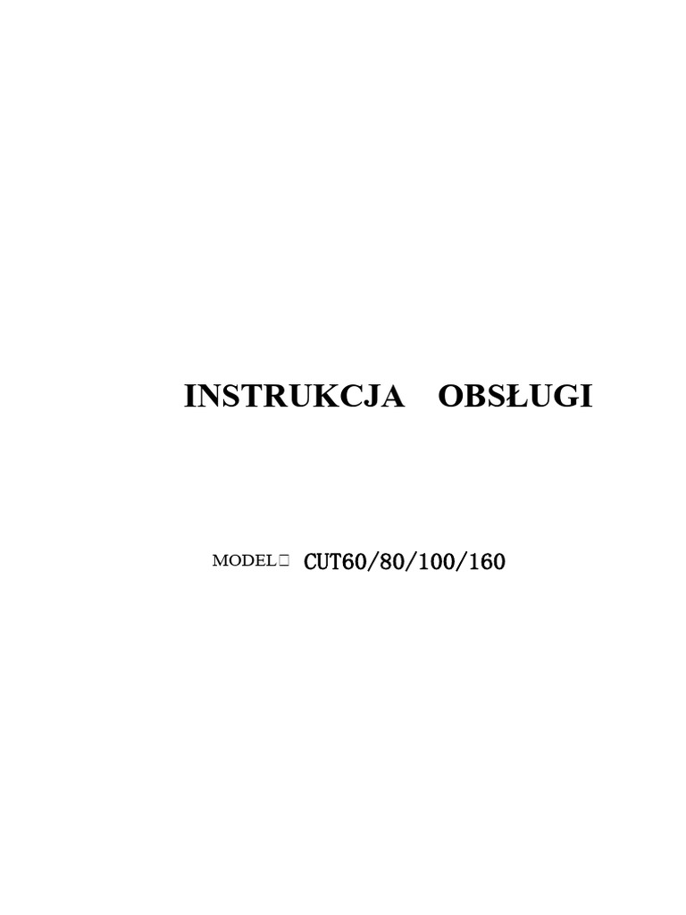 Cut60 3PH380V | PDF