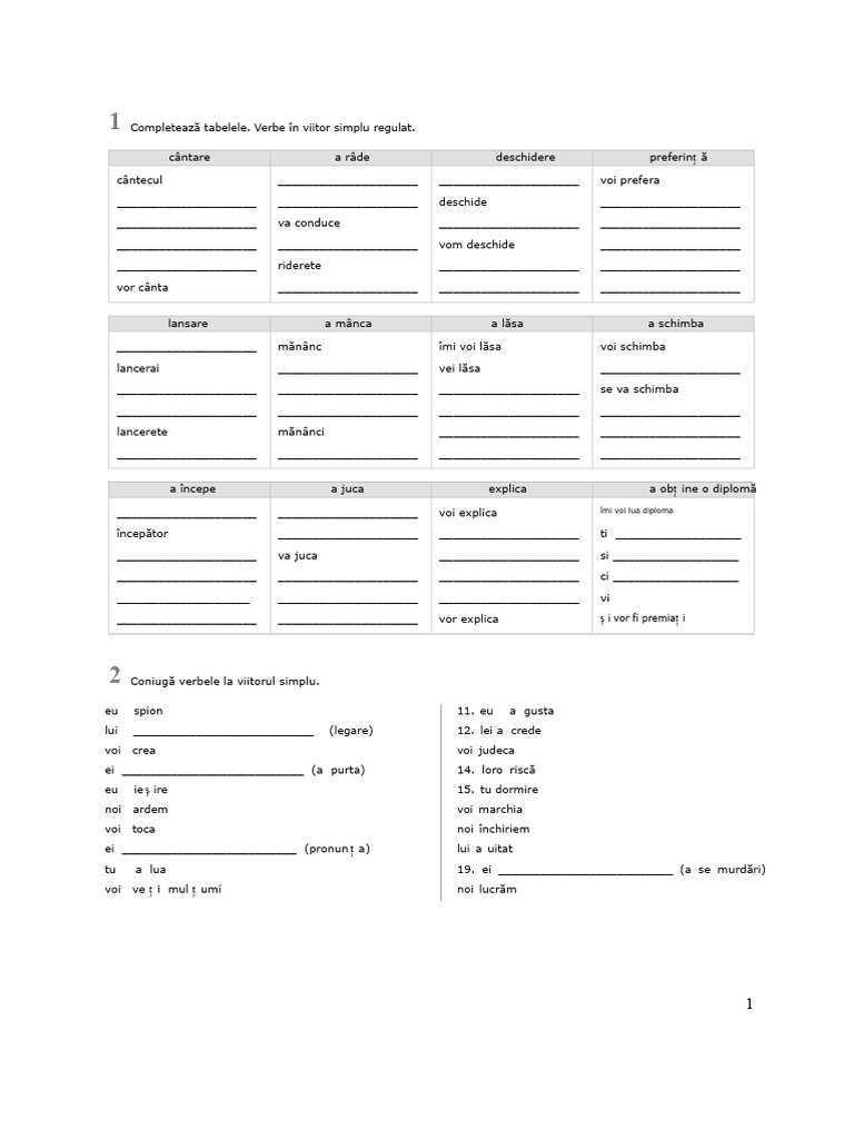 Viitor Simplu | PDF