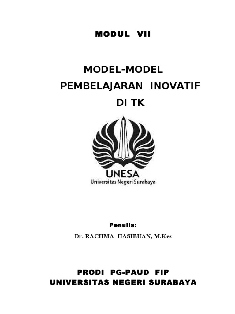 Model Pembelajaran Inovatif