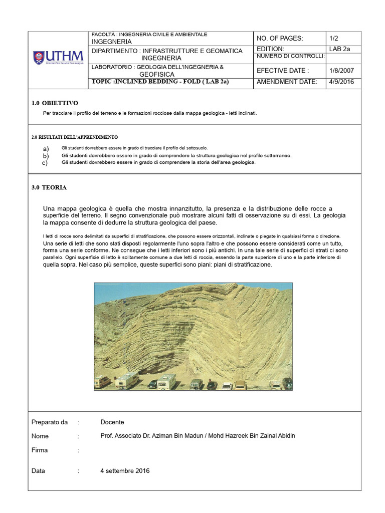 Geologia Uthm Lab 2 PDF | PDF