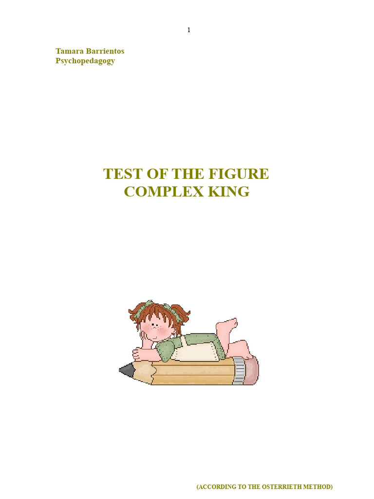King's Complex Figure Test | PDF | Rectangle | Triangle