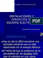 CAPACITACIÓN ACCIDENTES DE ENERGIA ELECTRICA