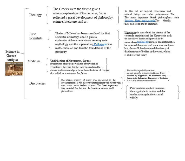 Greek Contributions to Science and Philosophy | PDF | Science | Ancient ...
