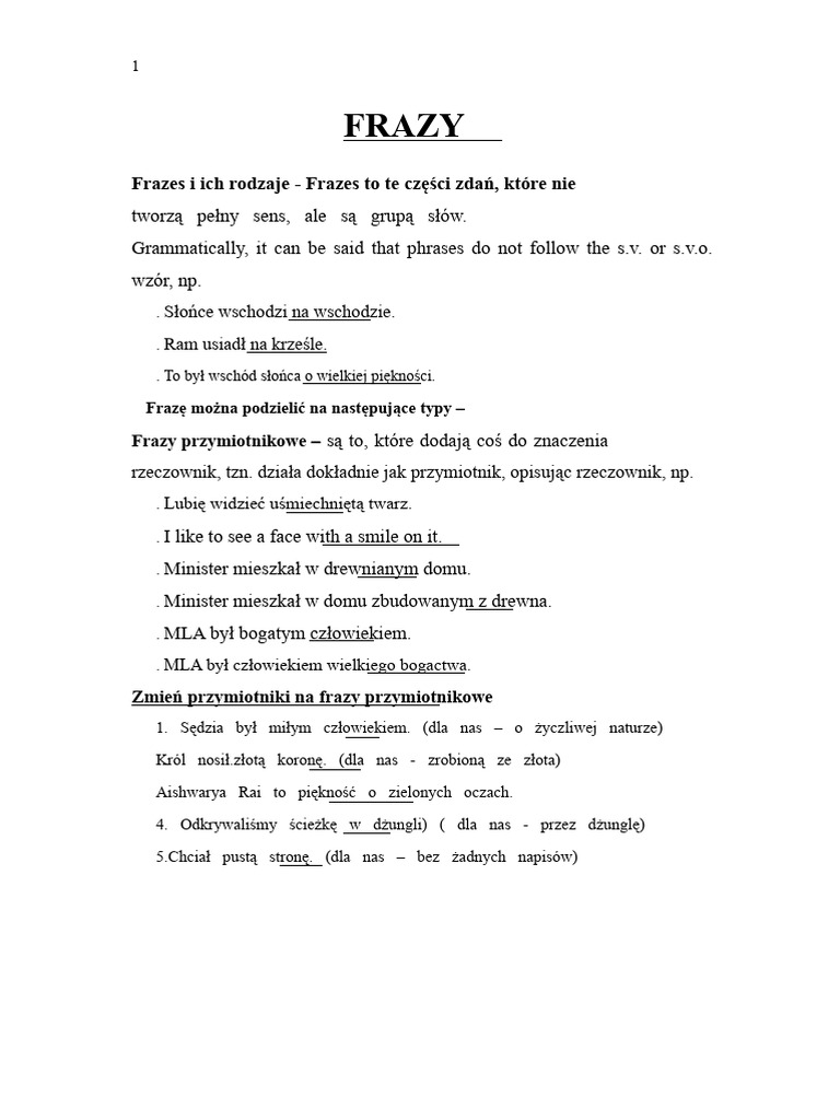 Frazes | PDF