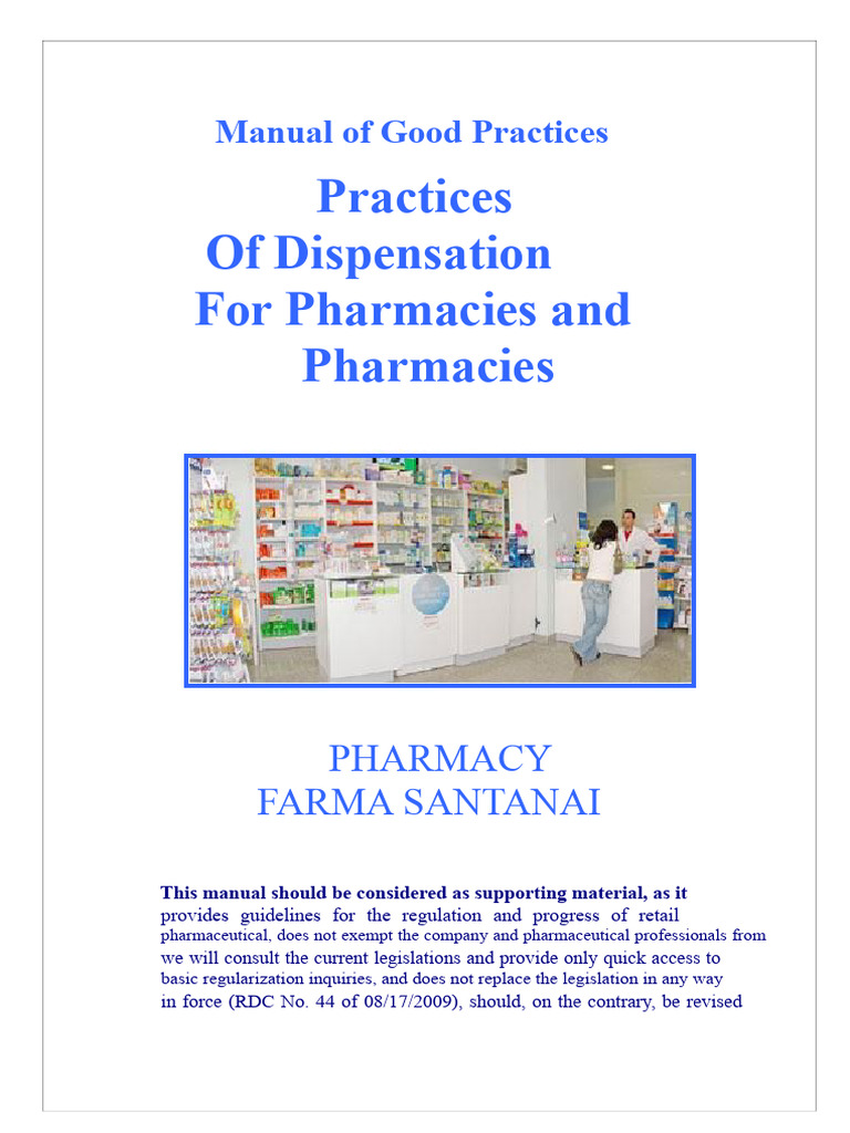 Good Practices Manual For Pharmacy Dispensing | PDF | Blood Pressure ...