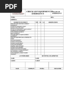 Emergency Equipment Inventory Checklist | PDF | Flashlight | Personal ...