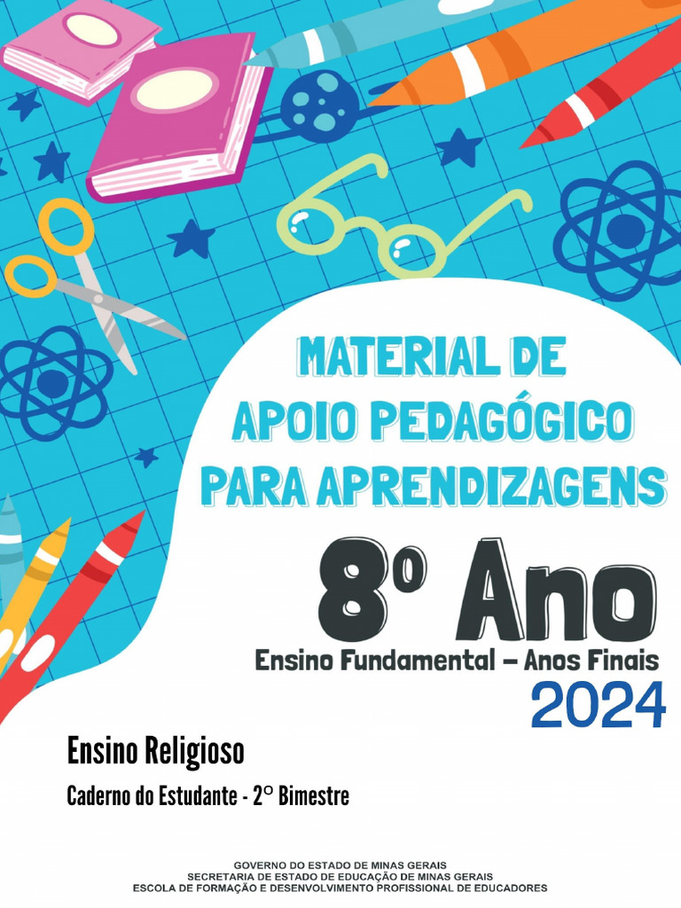 8 Ano - Ensino Religioso - Estudante | PDF | Deus | Ayahuasca