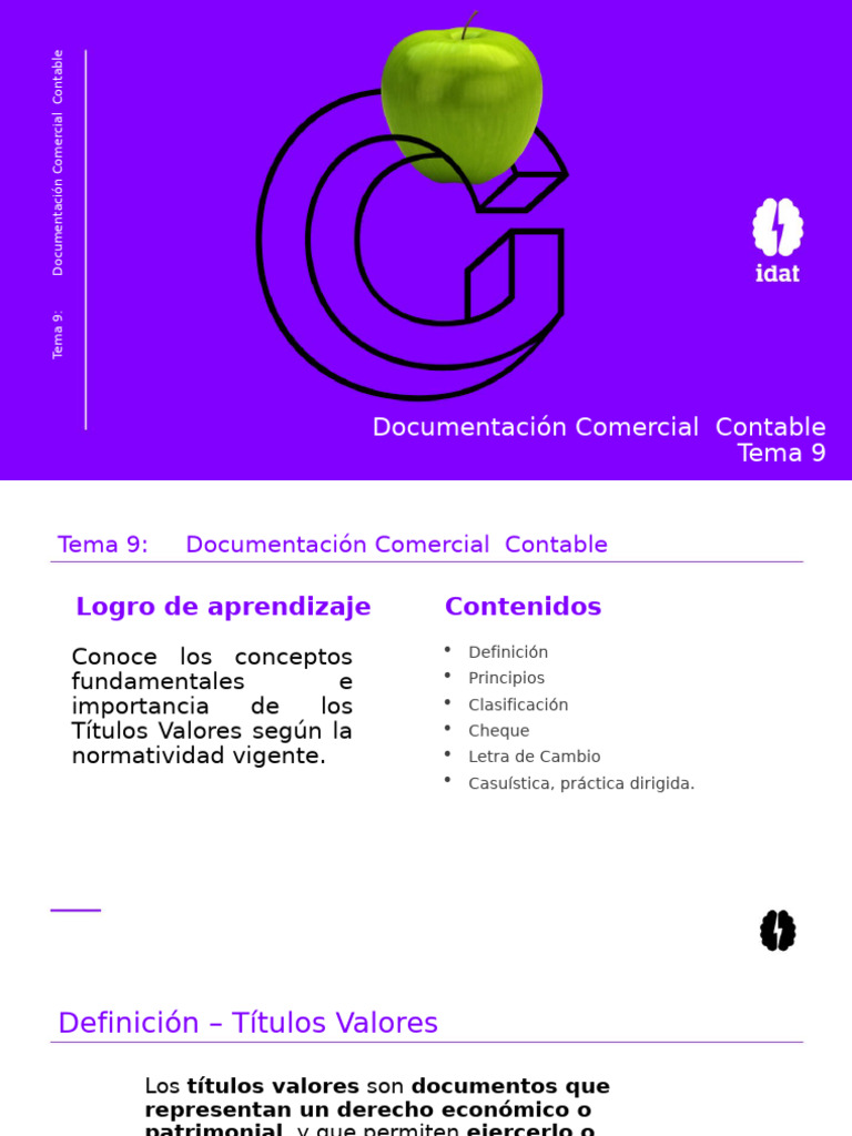 Tema 9 - Titulos Valores | PDF | Cheque | Pagaré