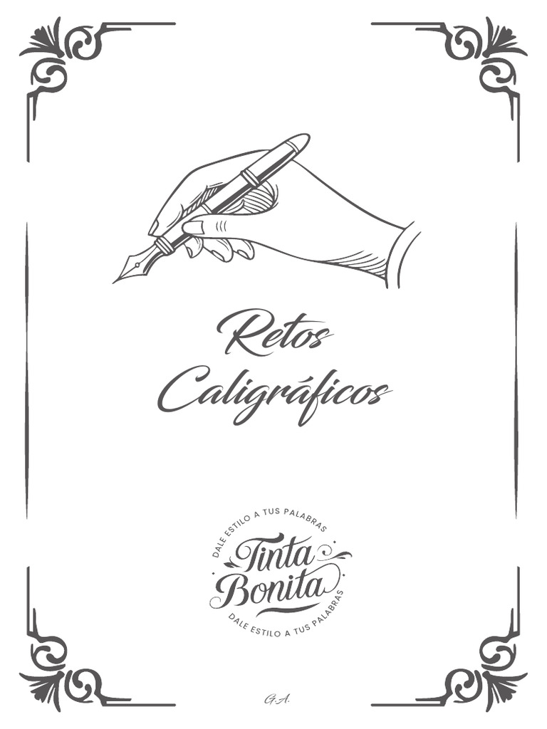 Reto de Caligrafía: 30 Días de Práctica | PDF