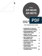 ARM236-M276 OM Key Operators Guide GB